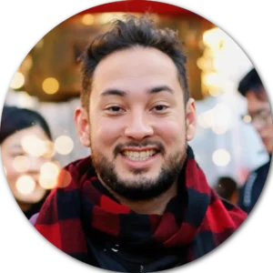 hiro lindo com efeito de luz em asakusa